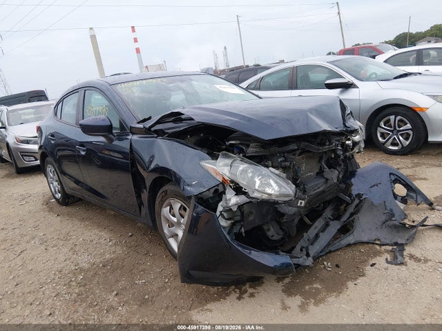 45917398 :رقم المزاد ، 3MZBM1U72FM149197 vin ، 2015 Mazda Mazda3 I Sport مزاد بيع