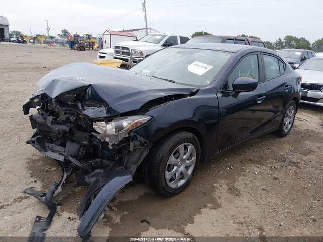 45917398 :رقم المزاد ، 3MZBM1U72FM149197 vin ، 2015 Mazda Mazda3 I Sport مزاد بيع