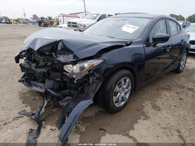 45917398 :رقم المزاد ، 3MZBM1U72FM149197 vin ، 2015 Mazda Mazda3 I Sport مزاد بيع