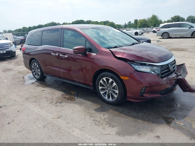 Продажа на аукционе авто 2021 Honda Odyssey Ex-l, vin: 5FNRL6H7XMB006964, номер лота: 45917400