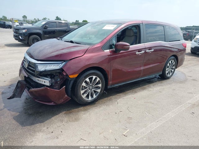 Продажа на аукционе авто 2021 Honda Odyssey Ex-l, vin: 5FNRL6H7XMB006964, номер лота: 45917400