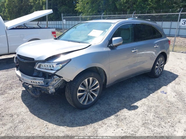 45917461 :رقم المزاد ، 5FRYD3H40GB020338 vin ، 2016 Acura Mdx Technology   Acurawatch Plus Packages/technology Package مزاد بيع