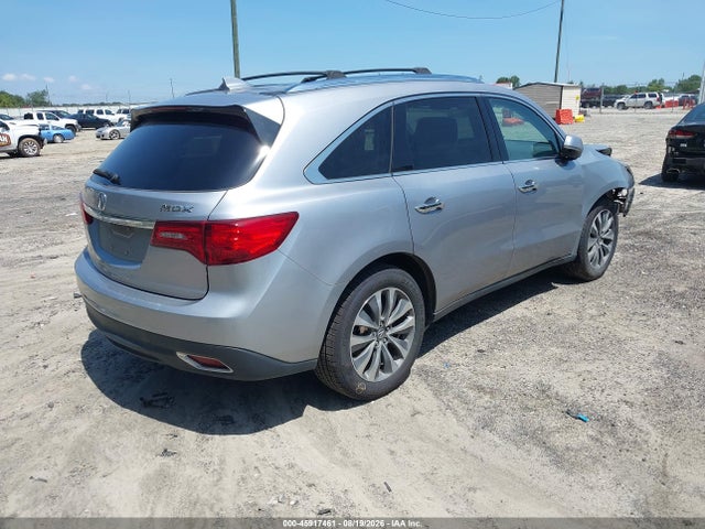 45917461 :رقم المزاد ، 5FRYD3H40GB020338 vin ، 2016 Acura Mdx Technology   Acurawatch Plus Packages/technology Package مزاد بيع