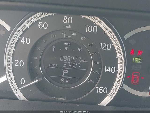Aukcja sprzedaży 2014 Honda Accord Ex, vin: 1HGCR2F78EA244016, numer aukcji: 45917495