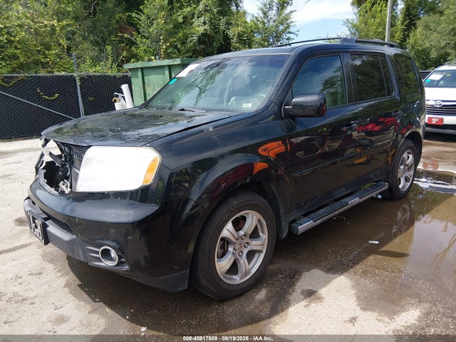 2014 Honda Pilot Ex-l მანქანა იყიდება აუქციონზე, vin: 5FNYF4H54EB028661, აუქციონის ნომერი: 45917509