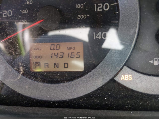 45917515 :رقم المزاد ، JTMZF33V595005287 vin ، 2009 Toyota Rav4 مزاد بيع