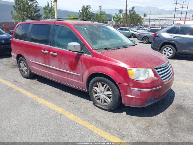 2010 Chrysler Town & Country Limited მანქანა იყიდება აუქციონზე, vin: 2A4RR6DX4AR137225, აუქციონის ნომერი: 45917532