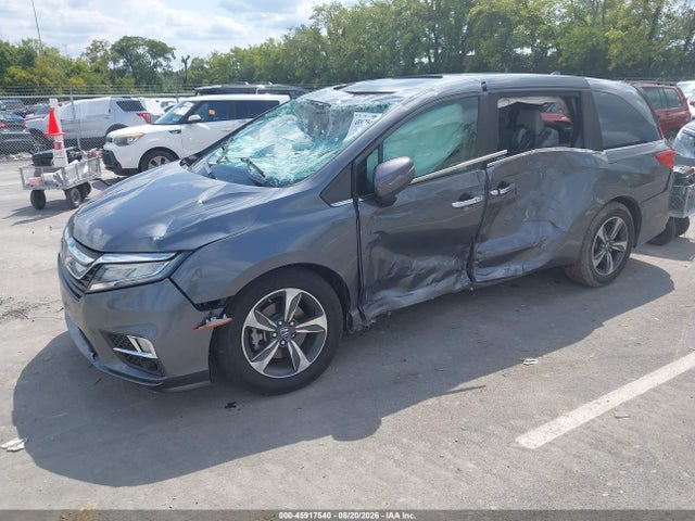 Продажа на аукционе авто 2019 Honda Odyssey Touring, vin: 5FNRL6H80KB020281, номер лота: 45917540
