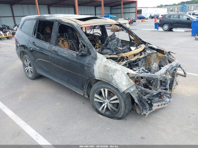 45917607 :رقم المزاد ، 5FNYF5H59JB008163 vin ، 2018 Honda Pilot Ex-l مزاد بيع