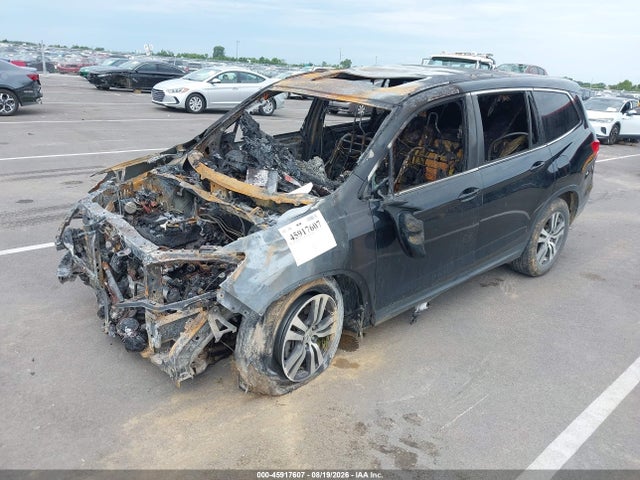 45917607 :رقم المزاد ، 5FNYF5H59JB008163 vin ، 2018 Honda Pilot Ex-l مزاد بيع
