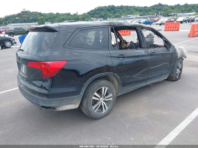 45917607 :رقم المزاد ، 5FNYF5H59JB008163 vin ، 2018 Honda Pilot Ex-l مزاد بيع