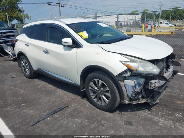 Продажа на аукционе авто 2015 Nissan Murano Sl, vin: 5N1AZ2MG8FN287088, номер лота: 45917609