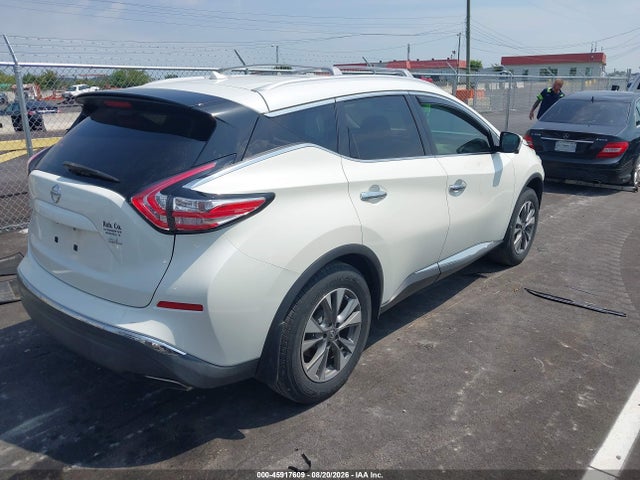 Продажа на аукционе авто 2015 Nissan Murano Sl, vin: 5N1AZ2MG8FN287088, номер лота: 45917609
