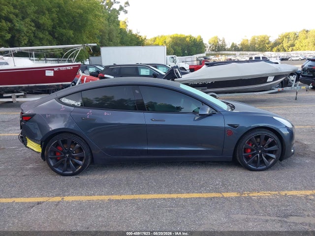 2020 Tesla Model 3 Performance Dual Motor All-wheel Drive მანქანა იყიდება აუქციონზე, vin: 5YJ3E1ECXLF603390, აუქციონის ნომერი: 45917623