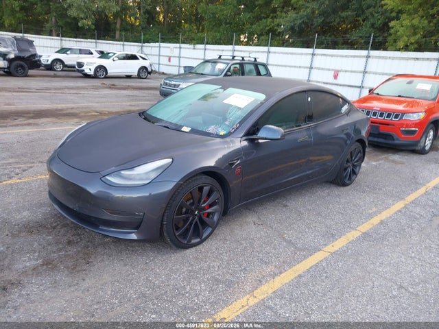 2020 Tesla Model 3 Performance Dual Motor All-wheel Drive მანქანა იყიდება აუქციონზე, vin: 5YJ3E1ECXLF603390, აუქციონის ნომერი: 45917623