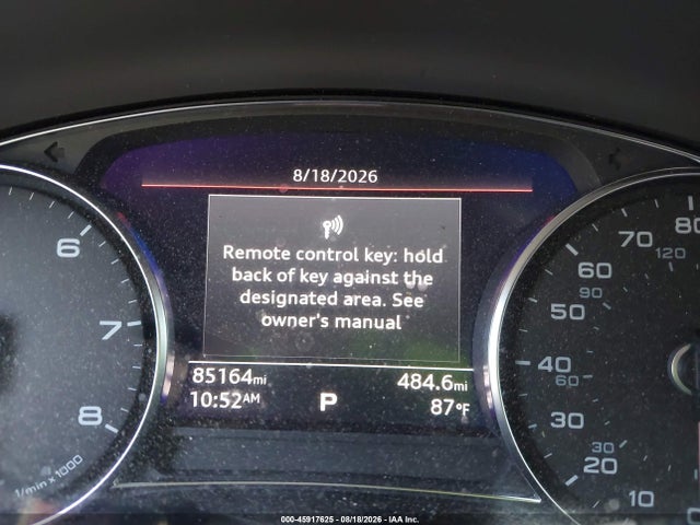 2019 Audi A6 45 Premium მანქანა იყიდება აუქციონზე, vin: WAUD8AF26KN131347, აუქციონის ნომერი: 45917625