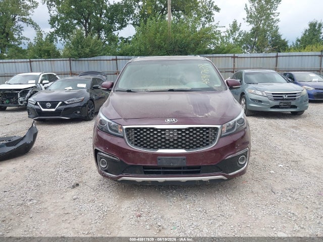 45917639 :رقم المزاد ، KNDME5C10H6271962 vin ، 2017 Kia Sedona Sx Luxury مزاد بيع