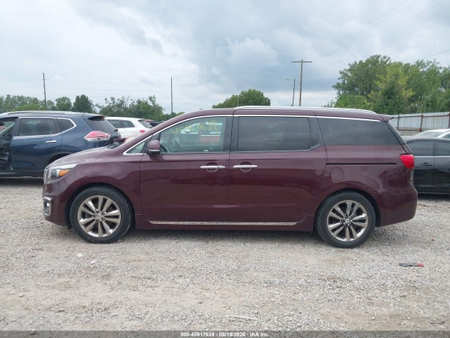 45917639 :رقم المزاد ، KNDME5C10H6271962 vin ، 2017 Kia Sedona Sx Luxury مزاد بيع