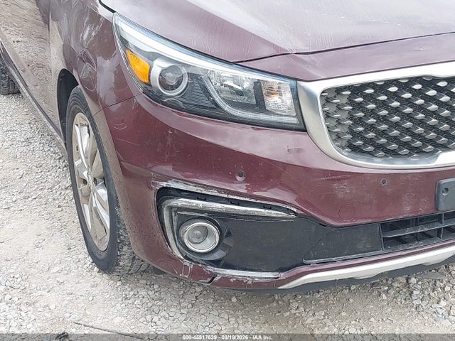 45917639 :رقم المزاد ، KNDME5C10H6271962 vin ، 2017 Kia Sedona Sx Luxury مزاد بيع