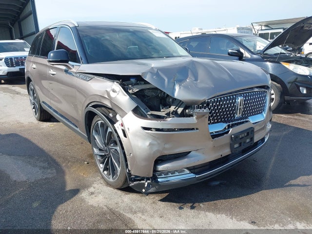 45917644 :رقم المزاد ، 5LM5J7XC3LGL16282 vin ، 2020 Lincoln Aviator Reserve مزاد بيع
