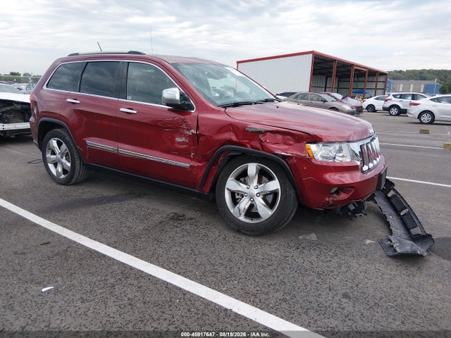 2012 Jeep Grand Cherokee Overland მანქანა იყიდება აუქციონზე, vin: 1C4RJFCT0CC192343, აუქციონის ნომერი: 45917647