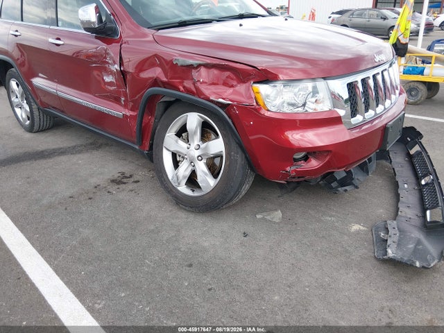 Aukcja sprzedaży 2012 Jeep Grand Cherokee Overland, vin: 1C4RJFCT0CC192343, numer aukcji: 45917647