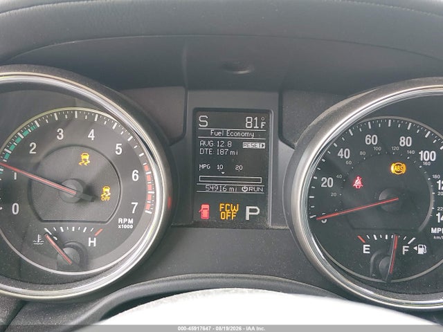 Aukcja sprzedaży 2012 Jeep Grand Cherokee Overland, vin: 1C4RJFCT0CC192343, numer aukcji: 45917647