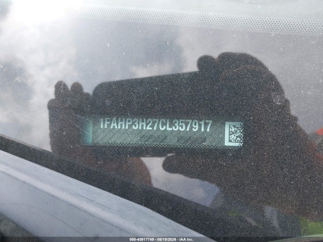 Aukcja sprzedaży 2012 Ford Focus Sel, vin: 1FAHP3H27CL357917, numer aukcji: 45917749