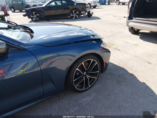 45917771 :رقم المزاد ، WBA13AR01MCF67021 vin ، 2021 Bmw M440i Xdrive مزاد بيع
