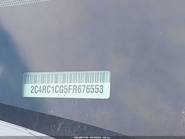 45917785 :رقم المزاد ، 2C4RC1CG5FR676553 vin ، 2015 Chrysler Town & Country Touring-l مزاد بيع