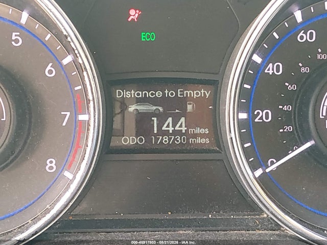 Aukcja sprzedaży 2013 Hyundai Sonata Gls, vin: 5NPEB4AC3DH789866, numer aukcji: 45917803