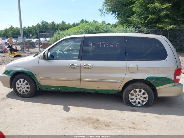 2004 Kia Sedona Ex/lx მანქანა იყიდება აუქციონზე, vin: KNDUP131X46537789, აუქციონის ნომერი: 45917827
