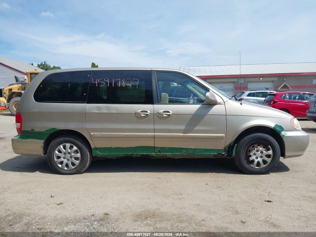 2004 Kia Sedona Ex/lx მანქანა იყიდება აუქციონზე, vin: KNDUP131X46537789, აუქციონის ნომერი: 45917827