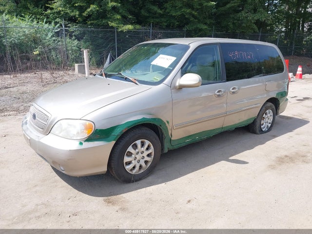 2004 Kia Sedona Ex/lx მანქანა იყიდება აუქციონზე, vin: KNDUP131X46537789, აუქციონის ნომერი: 45917827