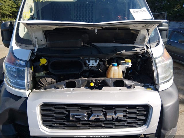 45917857 :رقم المزاد ، 3C6LRVDG6ME534633 vin ، 2021 Ram Promaster 2500 High Roof 159 Wb مزاد بيع