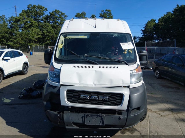 45917857 :رقم المزاد ، 3C6LRVDG6ME534633 vin ، 2021 Ram Promaster 2500 High Roof 159 Wb مزاد بيع