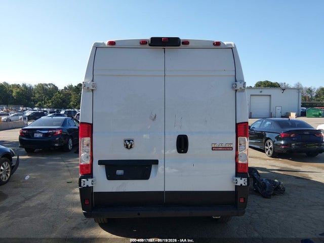 45917857 :رقم المزاد ، 3C6LRVDG6ME534633 vin ، 2021 Ram Promaster 2500 High Roof 159 Wb مزاد بيع