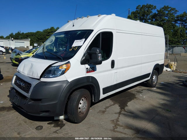 45917857 :رقم المزاد ، 3C6LRVDG6ME534633 vin ، 2021 Ram Promaster 2500 High Roof 159 Wb مزاد بيع
