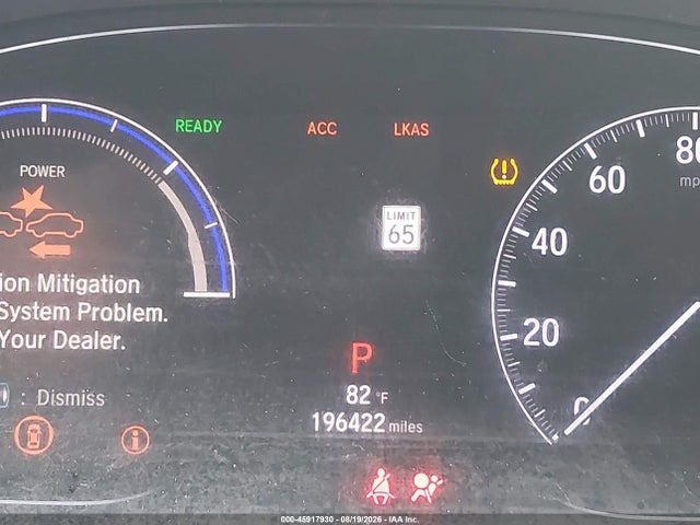 45917930 :رقم المزاد ، 1HGCV3F11JA009092 vin ، 2018 Honda Accord Hybrid مزاد بيع