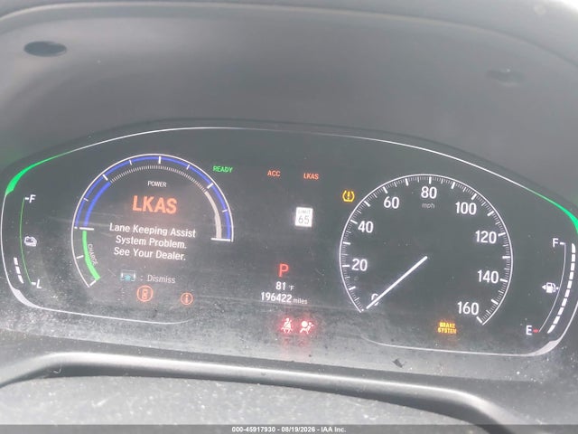 45917930 :رقم المزاد ، 1HGCV3F11JA009092 vin ، 2018 Honda Accord Hybrid مزاد بيع