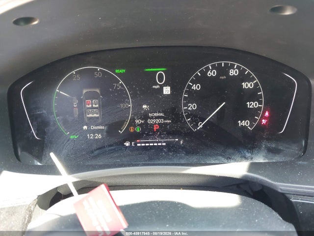 2026 Honda Civic Hybrid Sport/sport Touring მანქანა იყიდება აუქციონზე, vin: 2HGFE4F81TH319800, აუქციონის ნომერი: 45917945