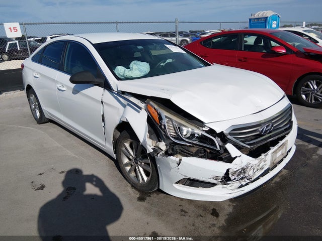 Auction sale of the 2015 Hyundai Sonata Se, vin: 5NPE24AFXFH153250, lot number: 45917961