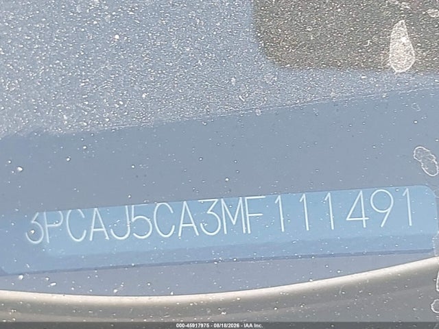 Aukcja sprzedaży 2021 Infiniti Qx50 Sensory, vin: 3PCAJ5CA3MF111491, numer aukcji: 45917975