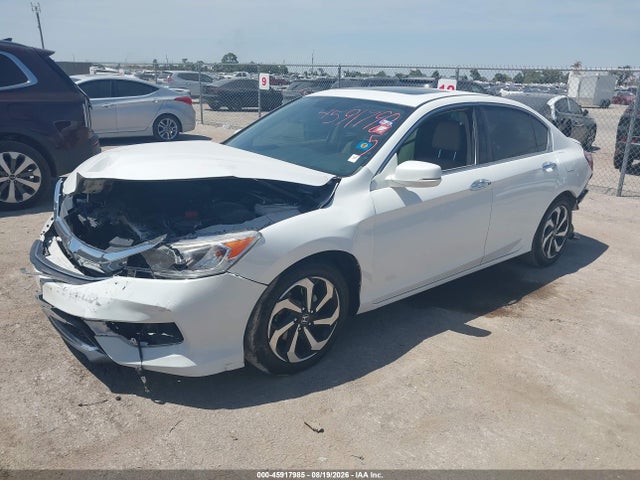 45917985 :رقم المزاد ، 1HGCR3F89GA030878 vin ، 2016 Honda Accord Ex-l V-6 مزاد بيع