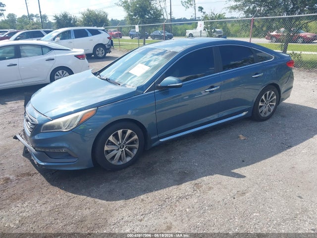 2015 Hyundai Sonata Sport მანქანა იყიდება აუქციონზე, vin: 5NPE34AF2FH241190, აუქციონის ნომერი: 45917996