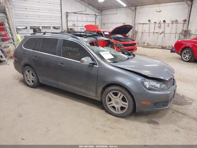 2014 Volkswagen Jetta Sportwagen 2.0l Tdi მანქანა იყიდება აუქციონზე, vin: 3VWPL7AJ2EM605578, აუქციონის ნომერი: 45918002