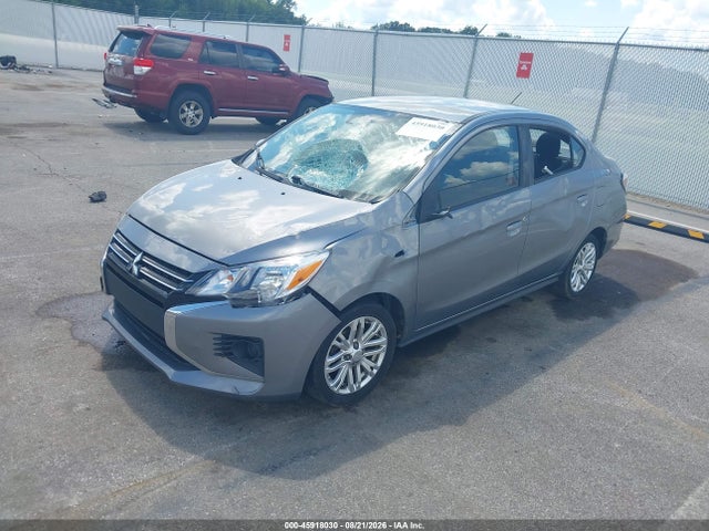 45918030 :رقم المزاد ، ML32FUFJ3MHF01850 vin ، 2021 Mitsubishi Mirage G4 Carbonite Edition/es/le مزاد بيع