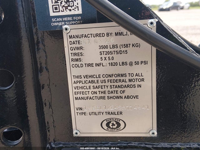 Mmlj Db225m 2025 1M9BU1424SH774641 Image 9