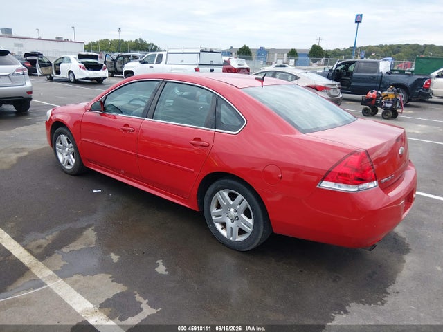 Продаж на аукціоні авто 2012 Chevrolet Impala Lt, vin: 2G1WG5E34C1302849, номер лоту: 45918111