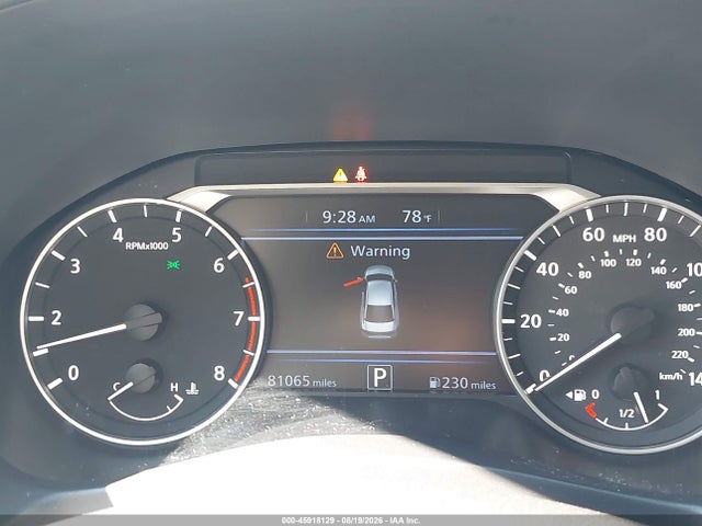 Продажа на аукционе авто 2019 Nissan Altima 2.5 Sr, vin: 1N4BL4CV4KC114704, номер лота: 45918129